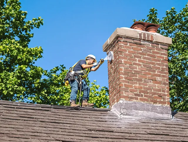 Downey Chimney Sweep performing an inspection with advanced tools in Downey, CA