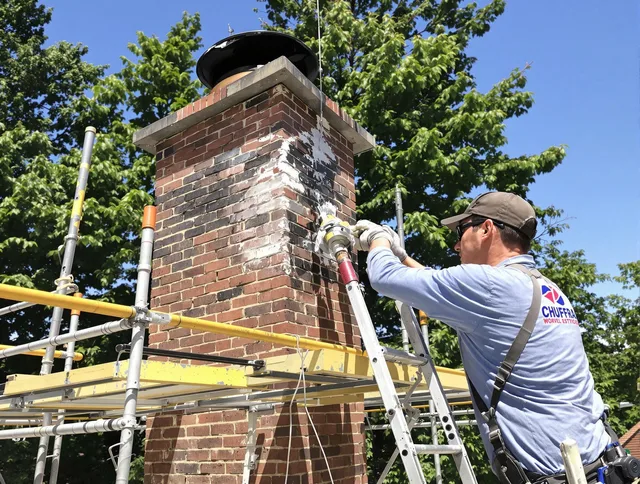Structural chimney repair by Downey Chimney Sweep in Downey, CA